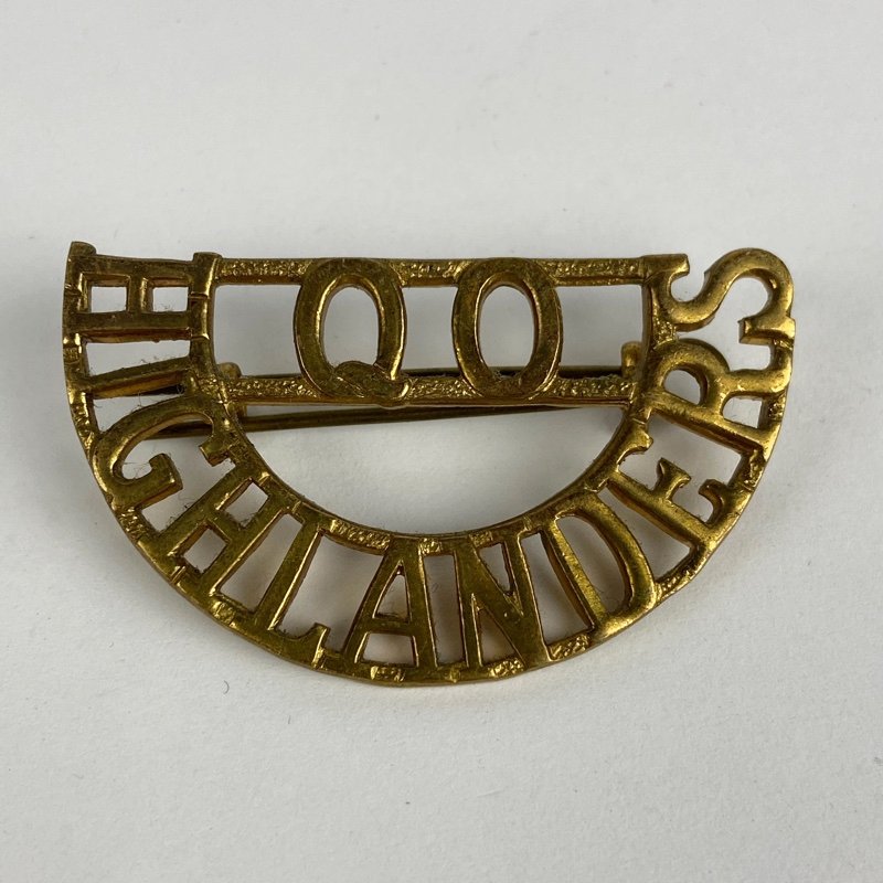 Insignia Queen's Own Highlanders UK