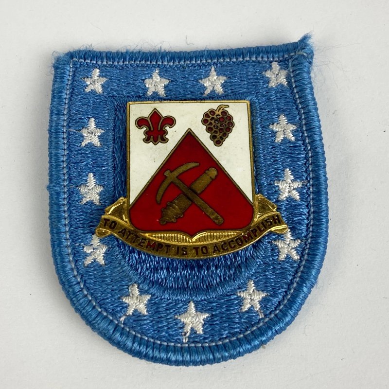 Insignia 231 Batallón de Ingenieros de Combate USA