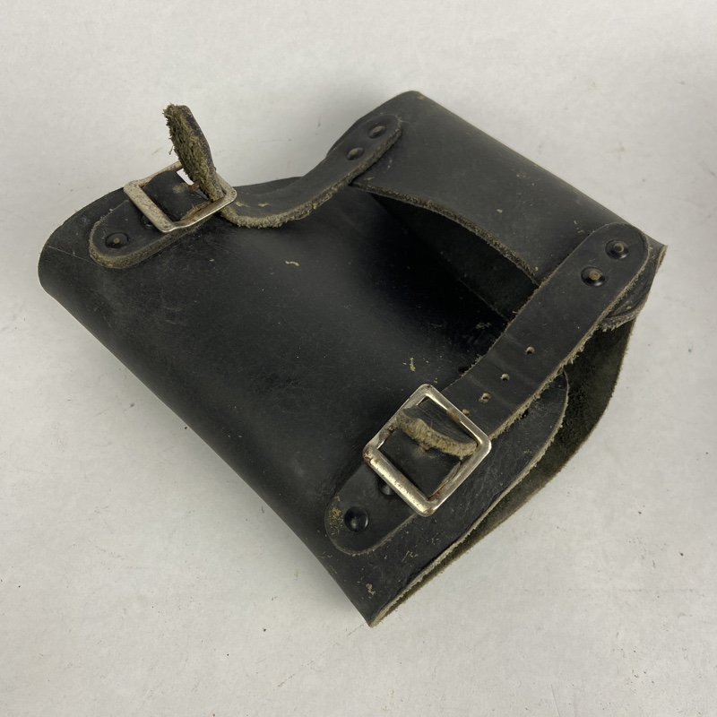 Polainas de cuero negro Ejército España - Imagen 3