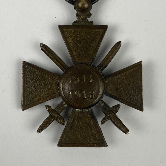 Cruz de Guerra Francia WW1 1918 - Imagen 4