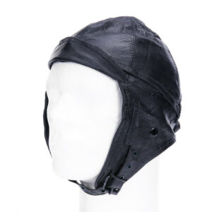 Gorro De Piloto De Cuero USAAF WW2 Repro