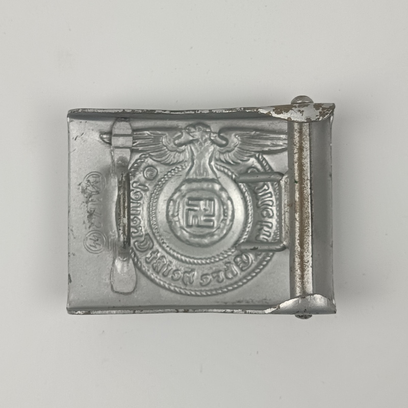 Hebilla de la Waffen SS WW2 Alemania Repro - Imagen 2