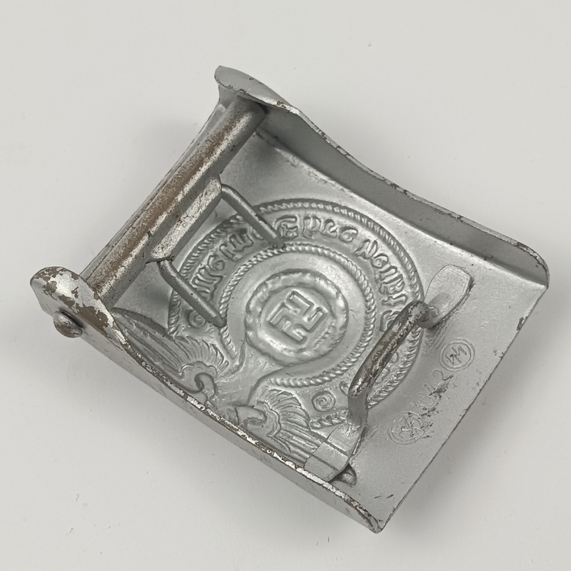 Hebilla de la Waffen SS WW2 Alemania Repro - Imagen 3