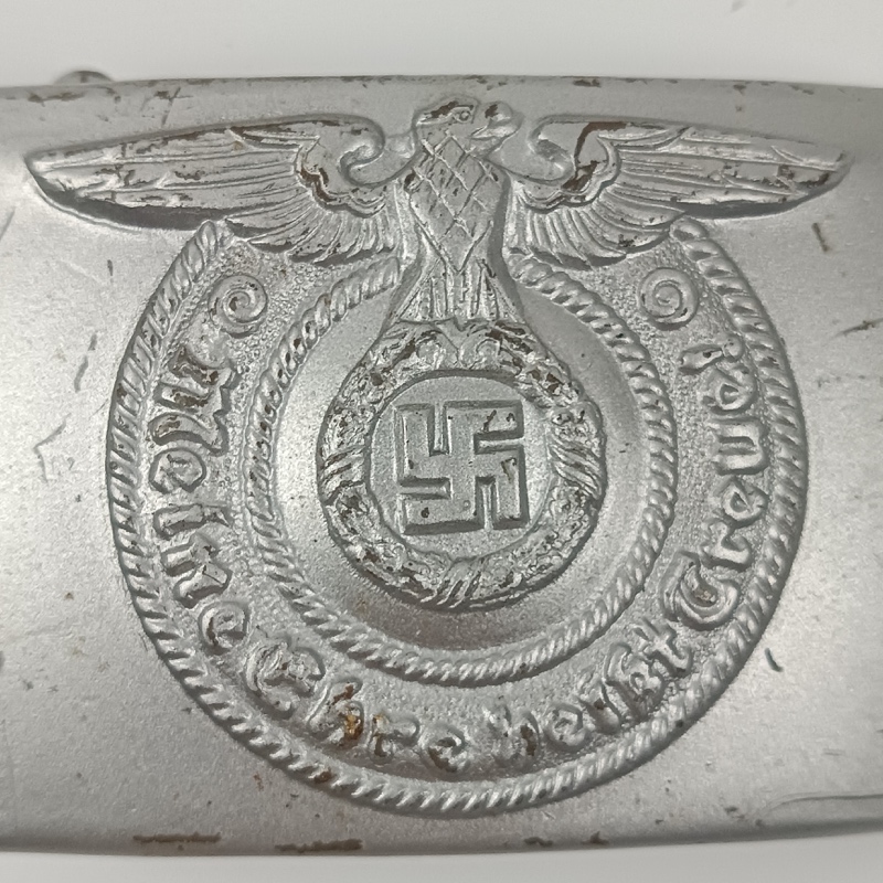 Hebilla de la Waffen SS WW2 Alemania Repro - Imagen 5