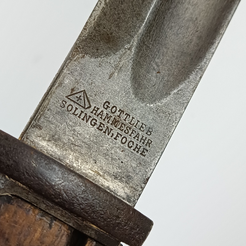 Bayoneta M1898 /05 para Mauser WW1 Alemania - Imagen 4