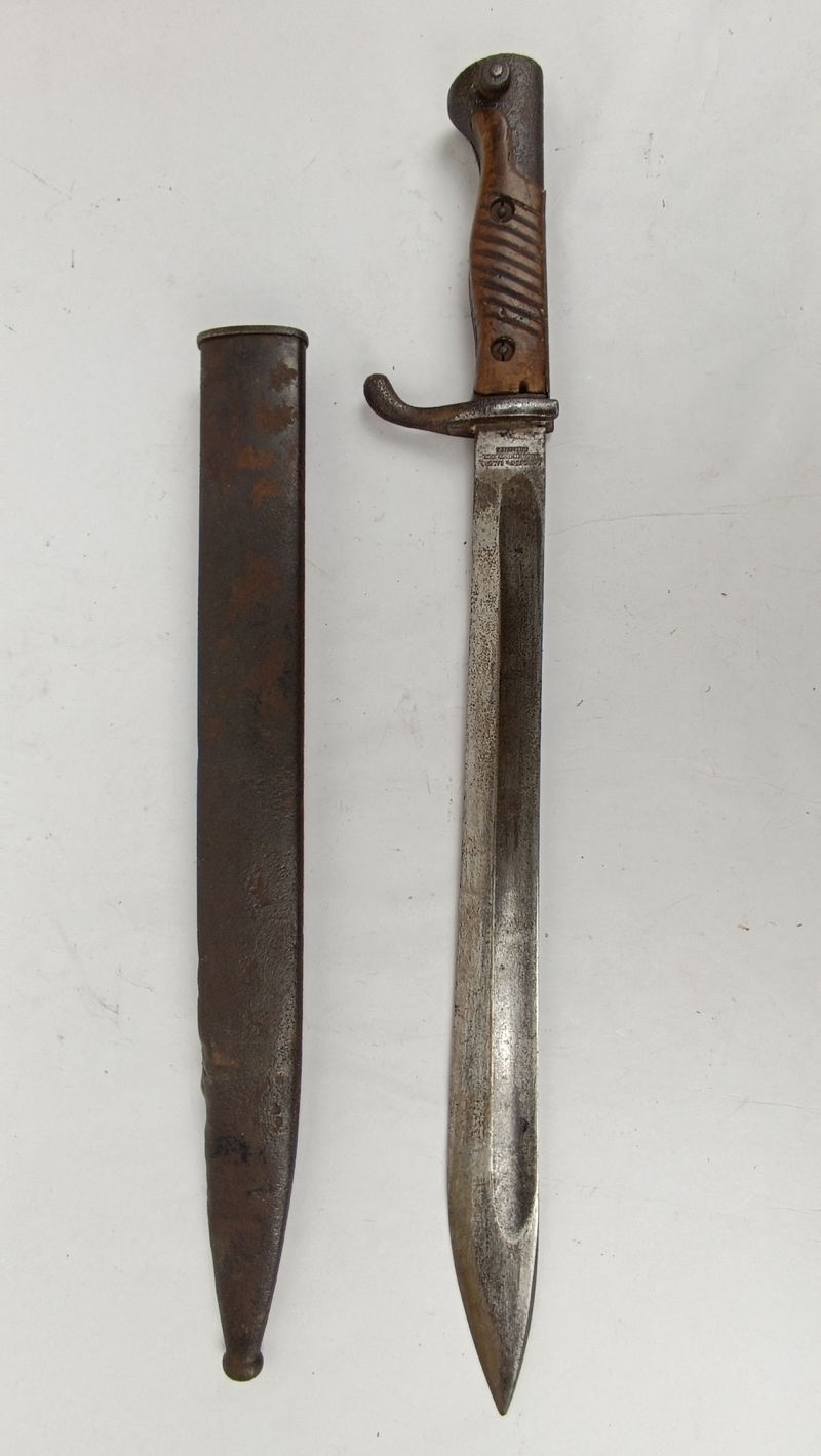 Bayoneta M1898 /05 para Mauser WW1 Alemania - Imagen 7