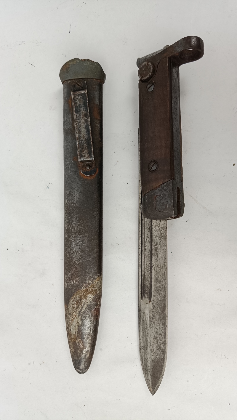 Bayoneta Plegable M1938 Italia WW2 - Imagen 7