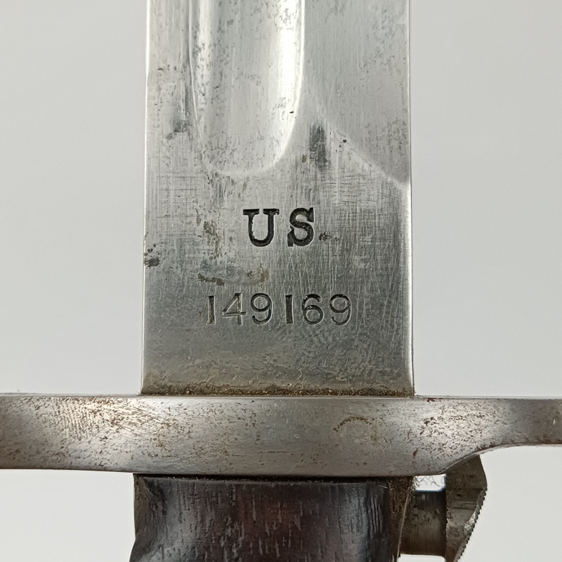 Bayoneta M1905 con funda M1910 WW1 US Army - Imagen 9