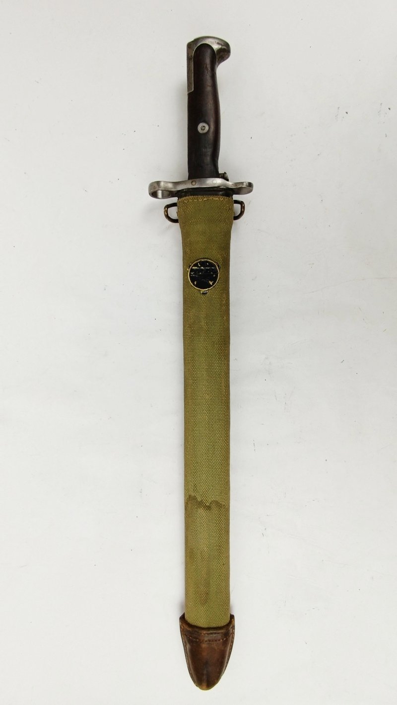 Bayoneta M1905 con funda M1910 WW1 US Army - Imagen 5