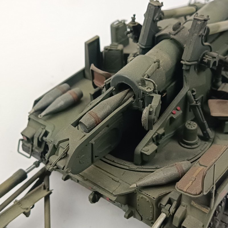 Tanque M110 Howitzer USA 1:35 Miniatura - Imagen 7