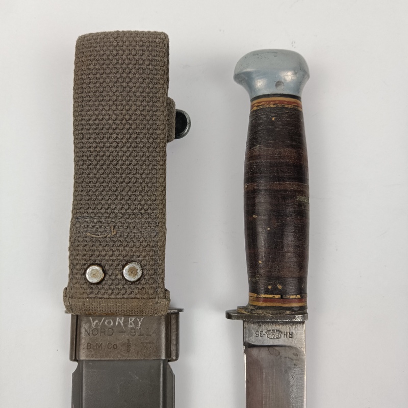 Cuchillo RH-35 PAL USN MK 1 WW2 USA - Imagen 2