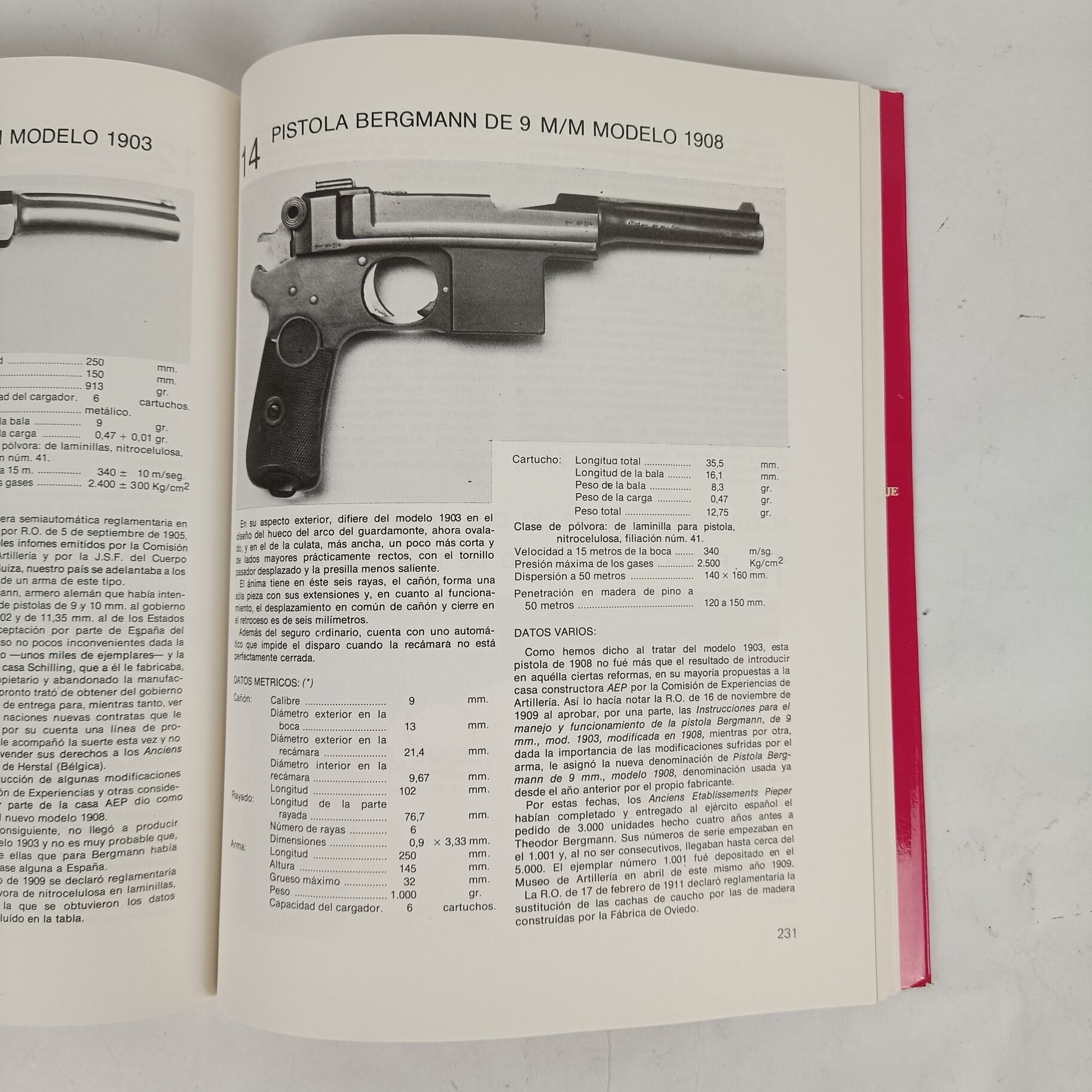 Libro Armamento Portátil Español 1764-1939 - Imagen 5