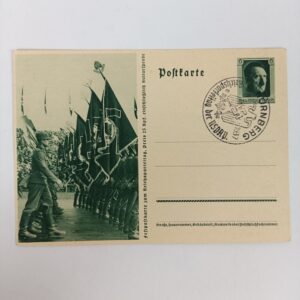 Tarjeta Postal Tercer Reich 1937 Alemania