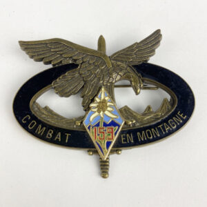 Insignia 159 Regimiento de Infantería Alpina Francia