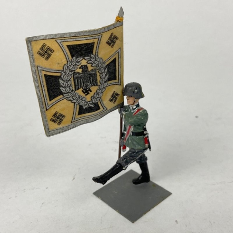 Soldadito de Plomo Abanderado Alemania WW2 1:32