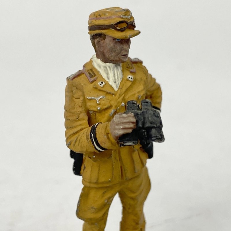 Soldadito de Plomo Oficial Afrika Korps WW2 1:32 - Imagen 4