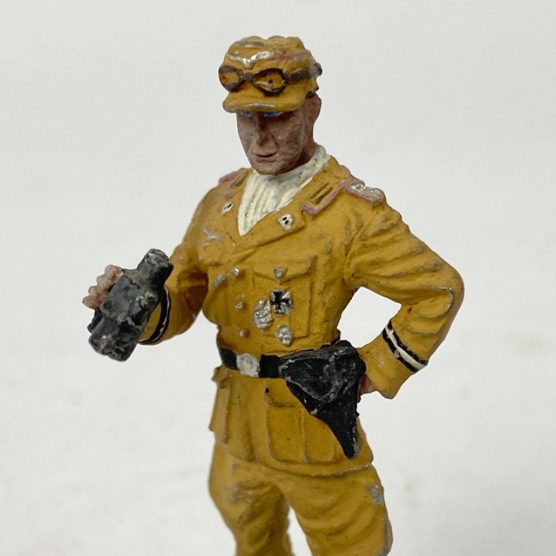 Soldadito de Plomo Oficial Afrika Korps WW2 1:32 - Imagen 5