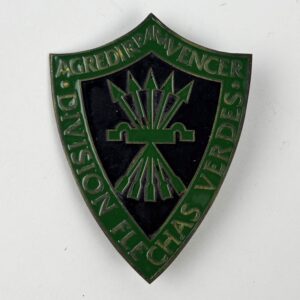 Insignia División Flechas Verdes Guerra Civil España Repro