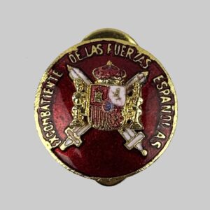 Miniatura pin de Excombatiente de las Fuerzas Españolas