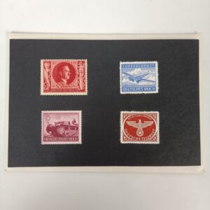 Sellos Tercer Reich 4 diferentes Alemania WW2