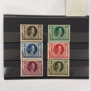 Sellos Tercer Reich 6 diferentes Alemania WW2