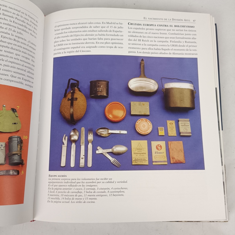 Libro Atlas Ilustrado de la División Azul - Imagen 4