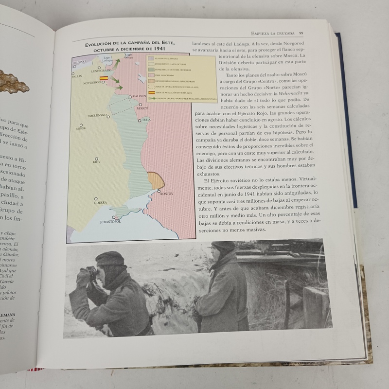 Libro Atlas Ilustrado de la División Azul - Imagen 5