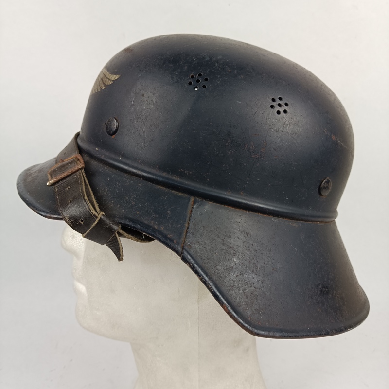 Casco M38 Gladiator Luftschutz WW2 Alemania - Imagen 4