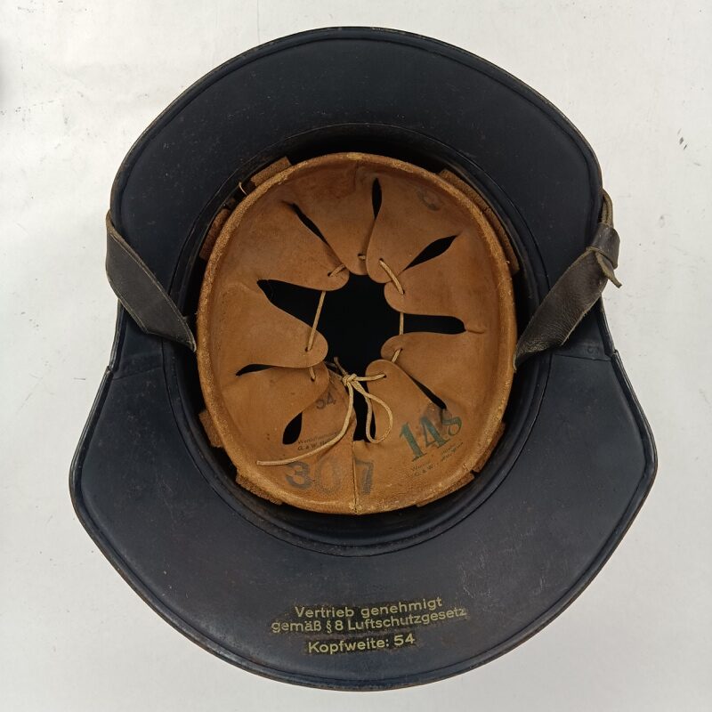 Casco M38 Gladiator Luftschutz WW2 Alemania - Imagen 2