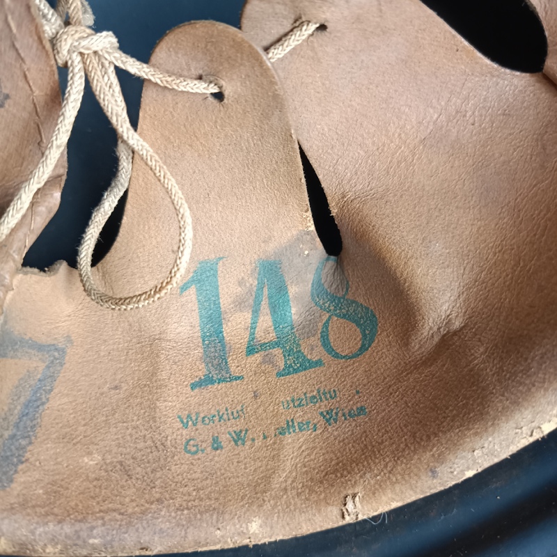 Casco M38 Gladiator Luftschutz WW2 Alemania - Imagen 9