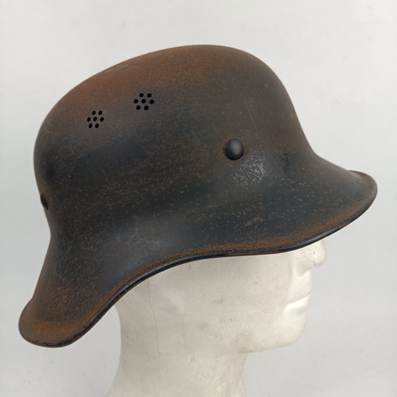 Casco M44 Gladiator Luftschutz WW2 Alemania - Imagen 6