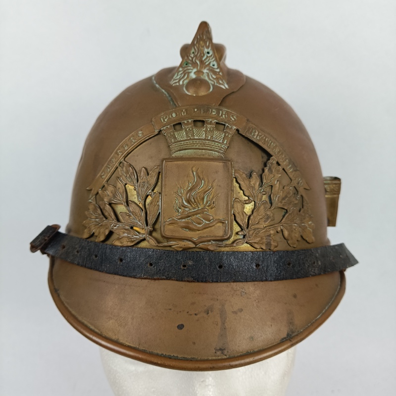 Casco de Bomberos modelo 1885 Francia - Imagen 3