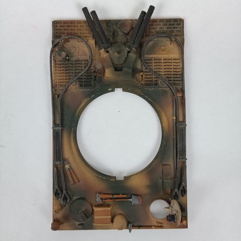 Tanque Tiger I WW2 Alemania 1:35 Miniatura interior completo - Imagen 7