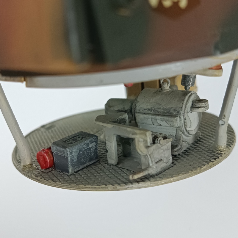 Tanque Tiger I WW2 Alemania 1:35 Miniatura interior completo - Imagen 12