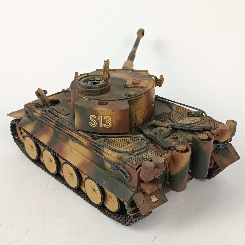 Tanque Tiger I WW2 Alemania 1:35 Miniatura interior completo - Imagen 14