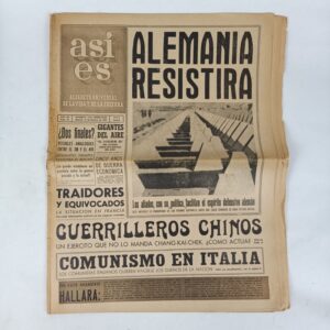 Periódico Así Es nº 98 1945 WW2 España