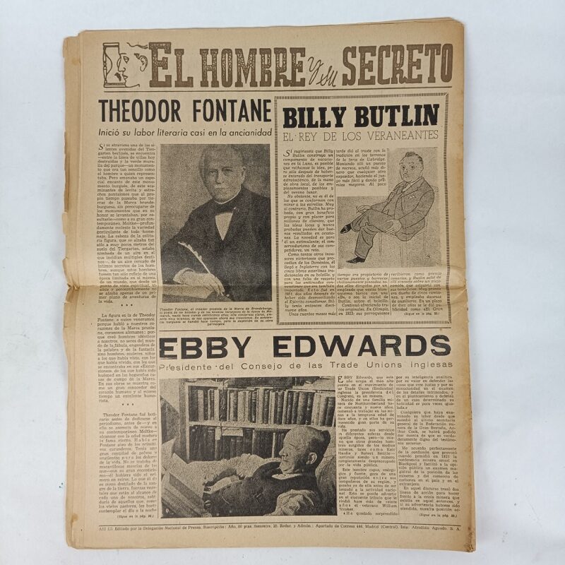 Periódico Así Es nº 98 1945 WW2 España - Imagen 2