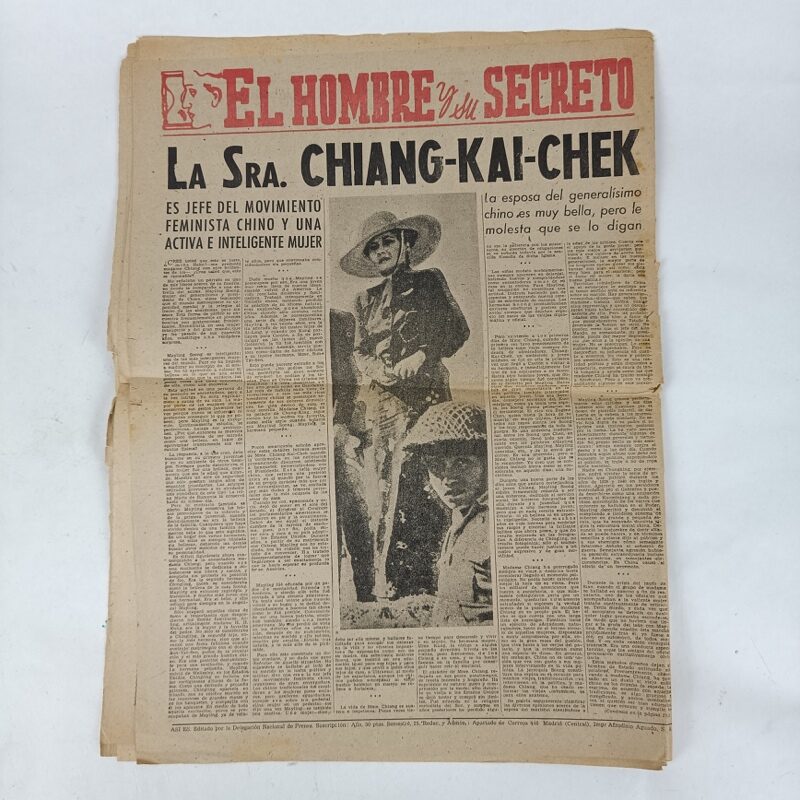 Periódico Así Es nº 112 1945 WW2 España - Imagen 2