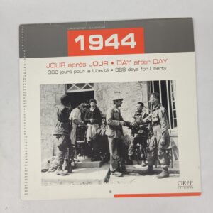 Calendario conmemorativo 1944 Día tras día Inglés-Francés