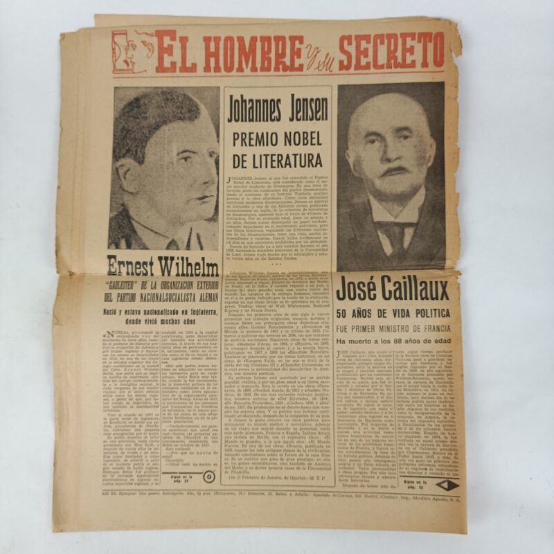 Periódico Así Es nº 88 1944 WW2 España - Imagen 2