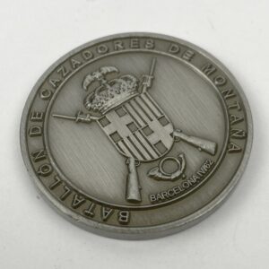 Moneda Batallón de cazadores de montaña IV/62 España