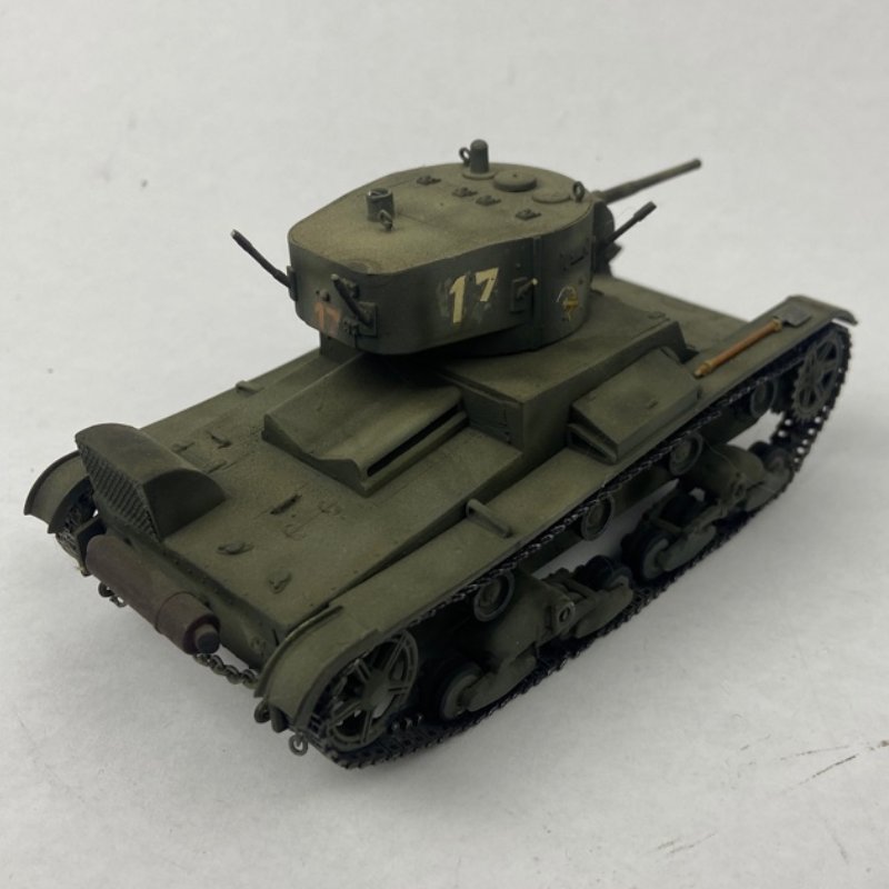 Tanque T-26 Republicano 1:35 Miniatura Guerra Civil - Imagen 2