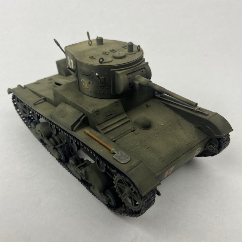 Tanque T-26 Republicano 1:35 Miniatura Guerra Civil - Imagen 4