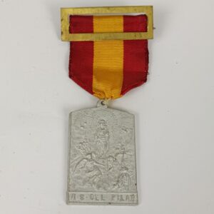 Medalla Peregrinación al Pilar 1939 España