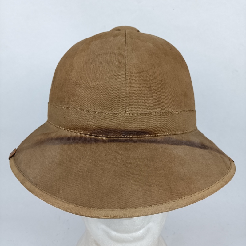 Casco tropical Salacot WW2 Francia - Imagen 3