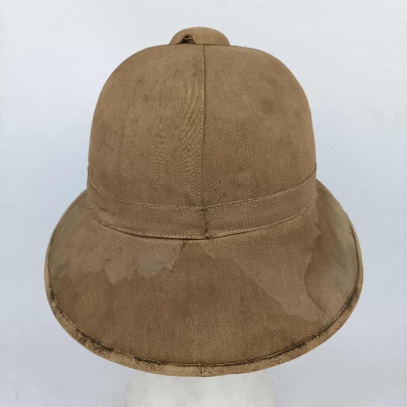 Casco tropical Salacot WW2 Francia - Imagen 5