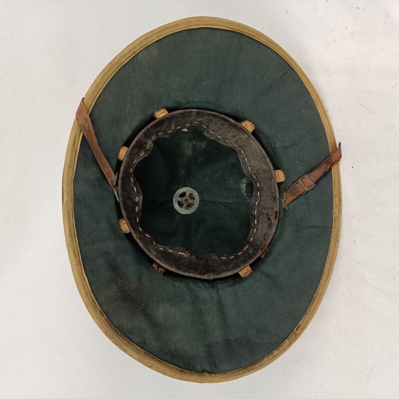 Casco tropical Salacot WW2 Francia - Imagen 2