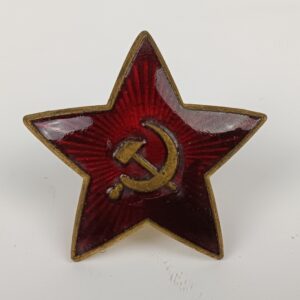 Estrella Roja Soviética 38 mm WW2 URSS