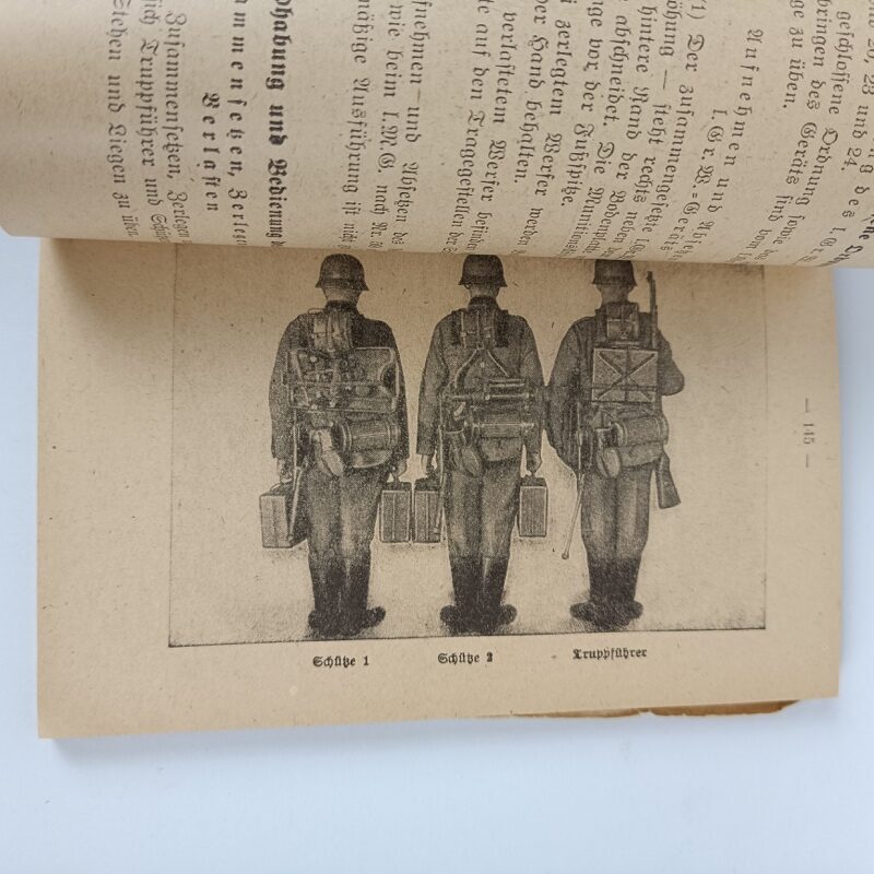 Libro Reglamento de entrenamiento para la Infantería WW2 Alemania - Imagen 5