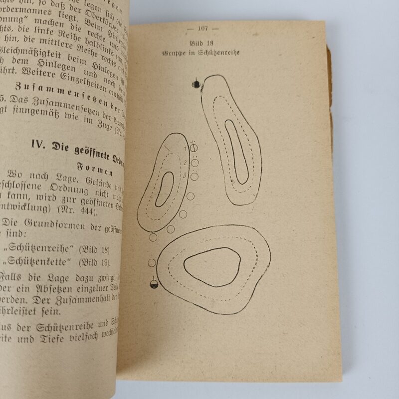 Libro Reglamento de entrenamiento para la Infantería WW2 Alemania - Imagen 6